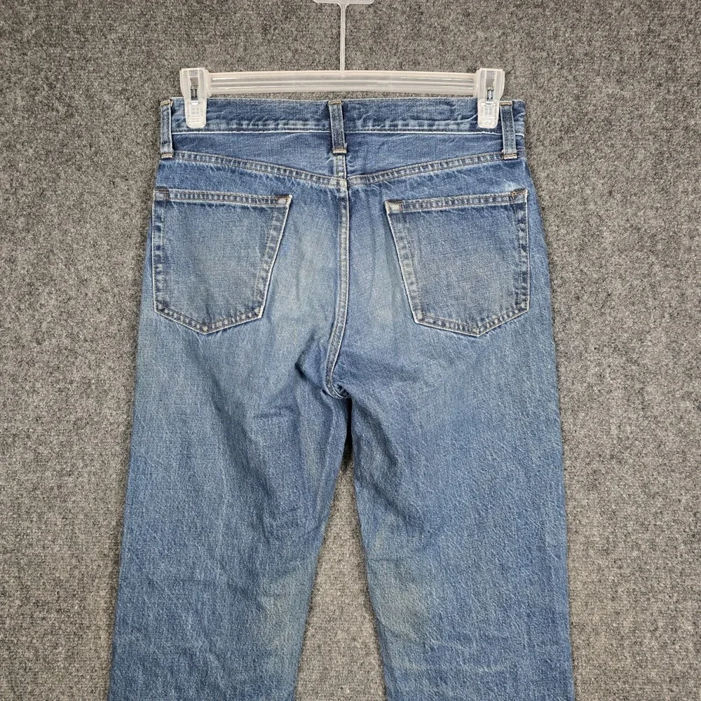 J. Crew Jeans Men's 31x31 Actual  Relaxed Fit Classic Blue Distressed Faded